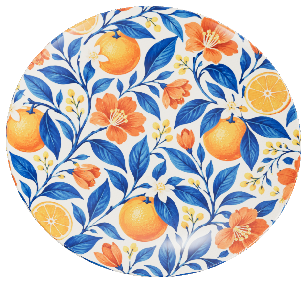 Patterned plate reference